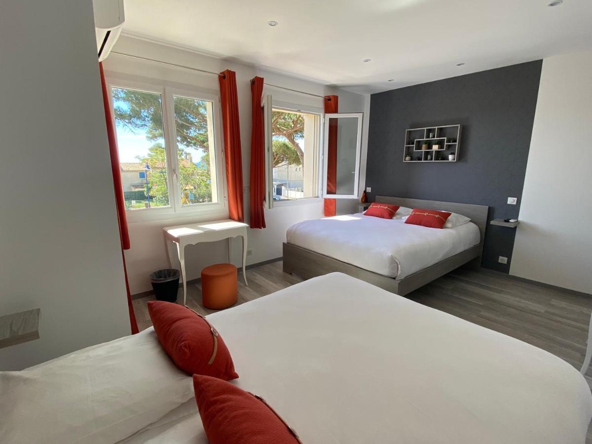 Logis Hotel Restaurant Le Kalliste Hyères Eksteriør billede
