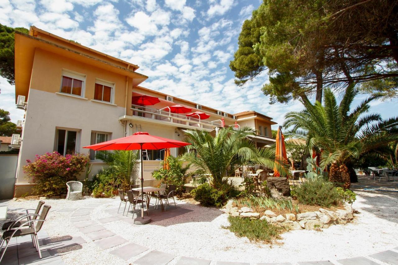 Logis Hotel Restaurant Le Kalliste Hyères Eksteriør billede